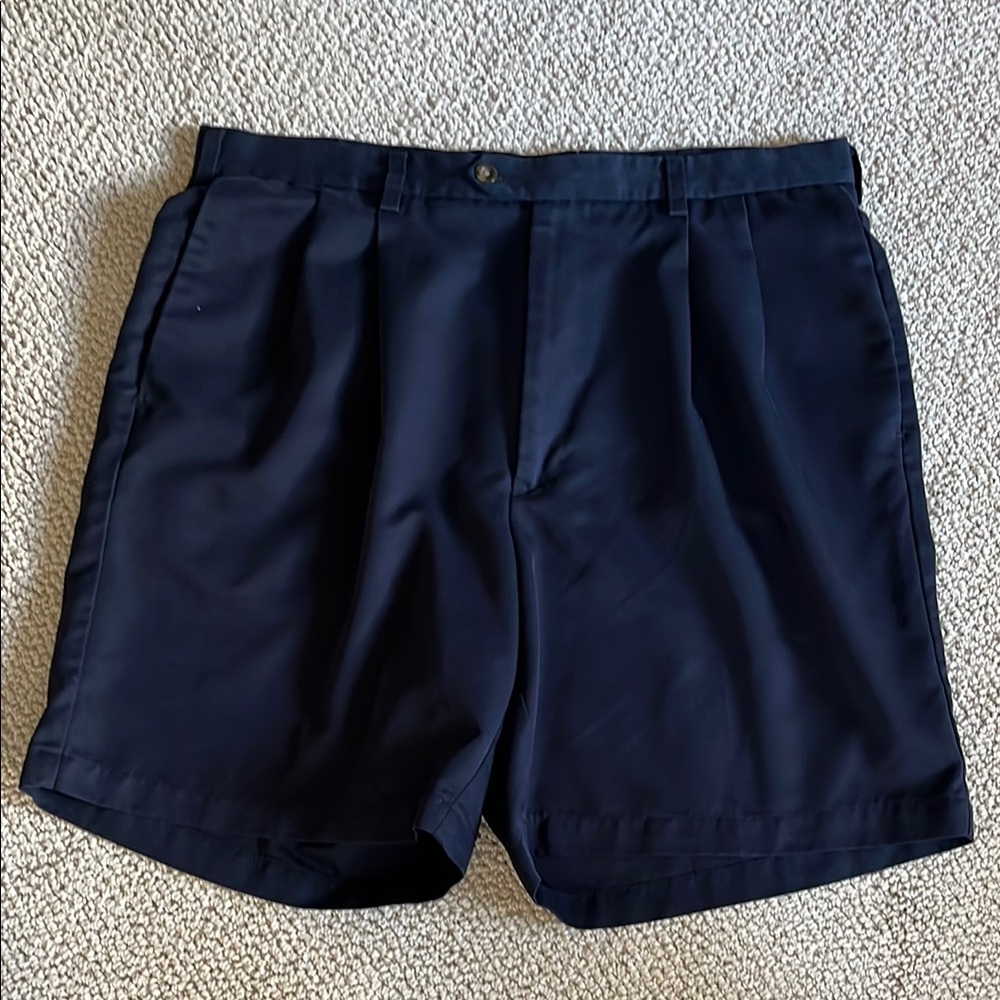 Source Unknown Blue Flat Front Shorts